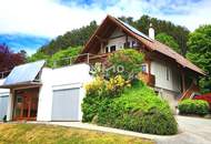 Grandiose Aussicht: Wohnen und Arbeiten in natürlichem Ambiente - Weinkeller und Garage