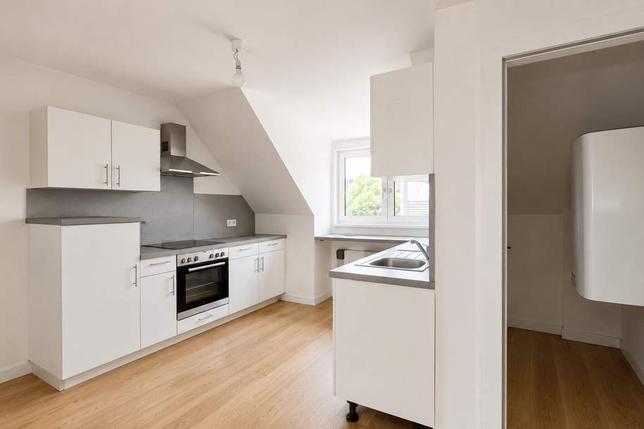 Klagenfurt | Waidmannsdorf *ERSTBEZUG* 3-ZI-Wohnung im Dachgeschoss - ab August 2026 (ohne Balkon), Wohnung-miete, 870,71,€, 9020 Klagenfurt(Stadt)