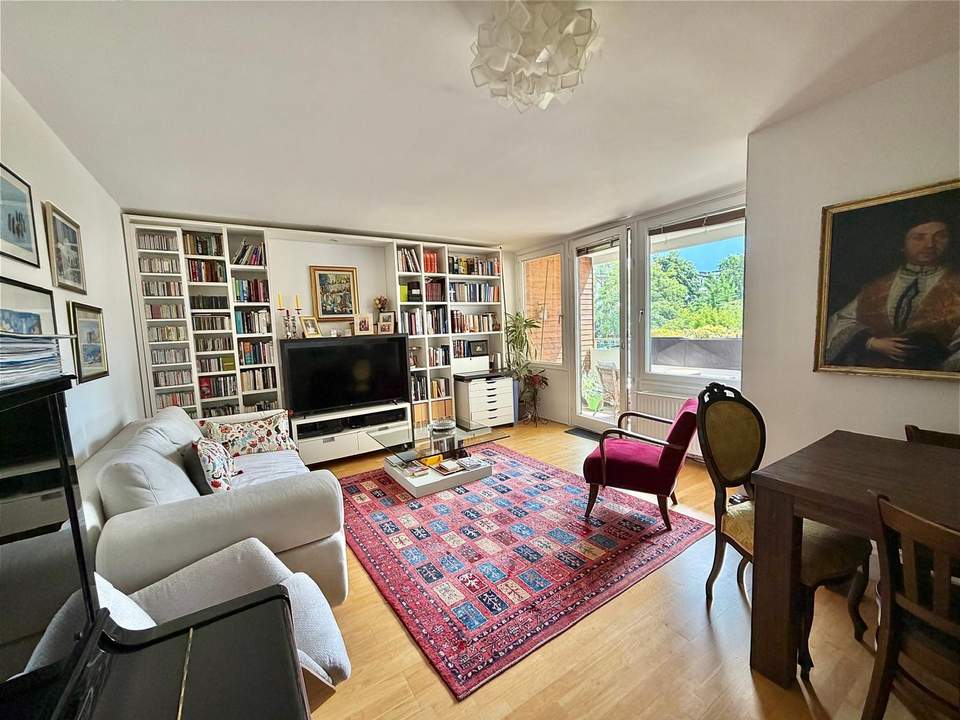 Helle, ruhige 3-Zimmer Wohnung nahe Kongressbad