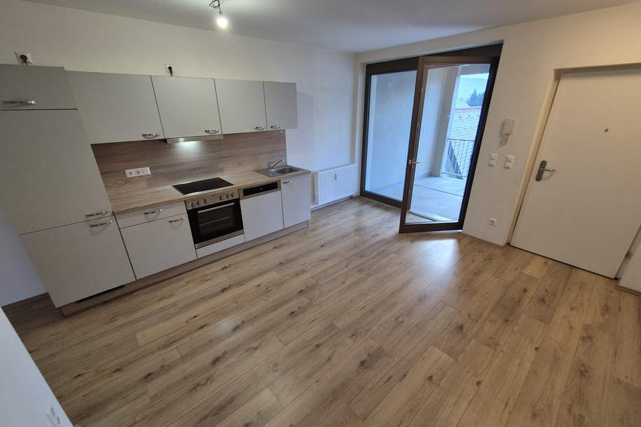 Neubauwohnung im 3. Stock mit 2 Zimmern, Wohnung-miete, 633,78,€, 8020 Graz(Stadt)