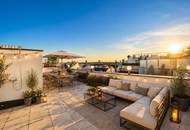 PENTHOUSE MIT WEITBLICK I Mariahilfer Straße I ca.100 m² TERRASSE I Klimaanlage &amp; Fußbodenheizung I U-Bahn Nähe I 7-Zimmer und 3 Bäder