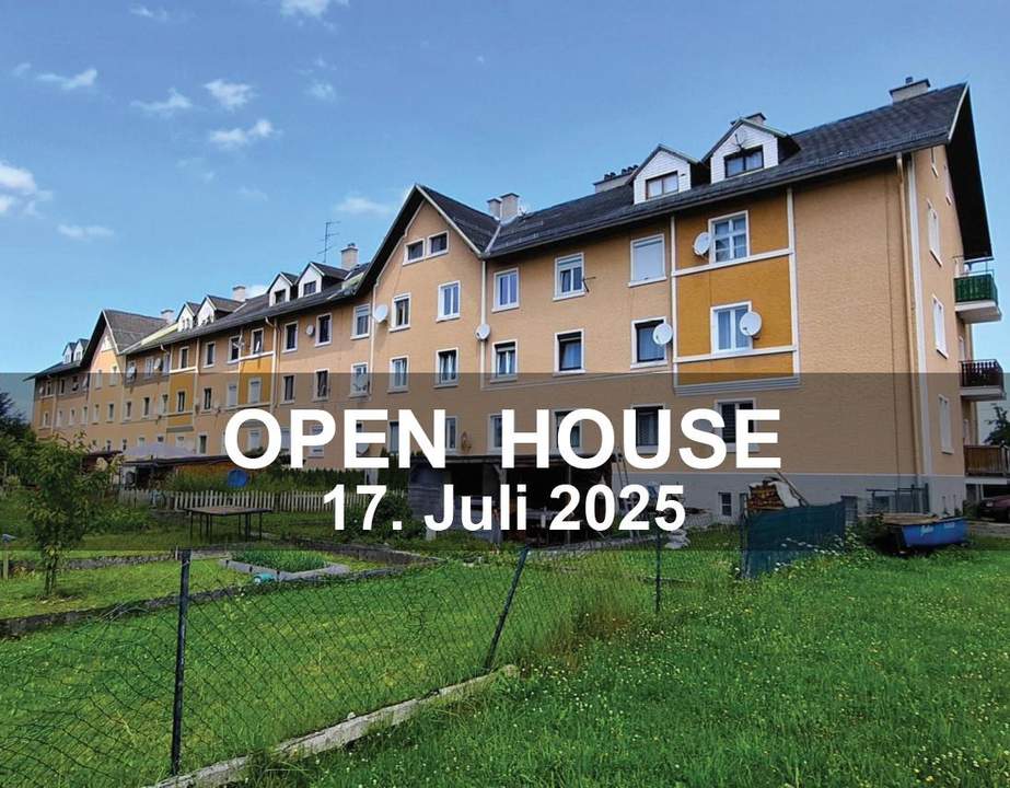 2.-3.Zi.-Wohnung mit Privatgarten, Garage, Holzlager und PKW Abstellplatz