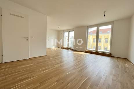 Perfekt geschnittene 3-Zimmer-Wohnung mit zwei Freiflächen – Erstbezug BEIM DONAUUFER, Wohnung-kauf, 259.500,€, 1210 Wien 22., Donaustadt