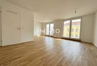 Perfekt geschnittene 3-Zimmer-Wohnung mit zwei Freiflächen – Erstbezug BEIM DONAUUFER