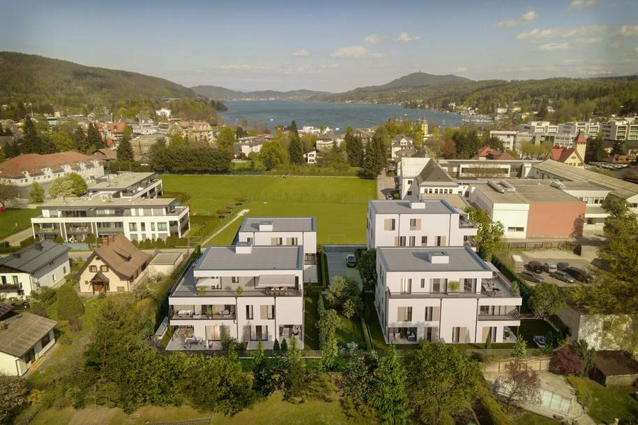 *Privater Seezugang in Velden am Wörthersee* - Neubau 2 Zimmereigentumswohnung mit Garten, Wohnung-kauf, 405.000,€, 9220 Villach Land