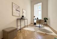 Beautiful 5-room apartment with two balconies in typical Viennese style