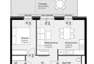 Stillvolle 2-Zimmer-Wohnung im Erdgeschoss