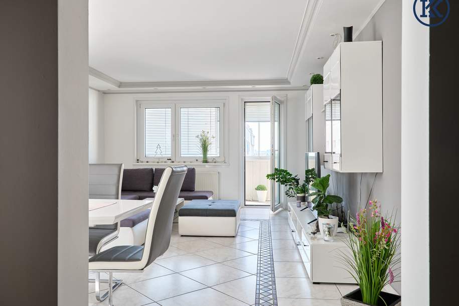 U1-Anbindung &amp; Weitblick: Großzügige 3-Zimmer-Wohnung mit Loggia nahe Donauzentrum, Wohnung-kauf, 1220 Wien 22., Donaustadt