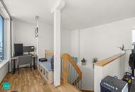 Wo Aussicht zuhause ist! Exklusive Dachgeschosswohnung auf 3 Ebenen mit 2 Terrassen und Garagenplatz im Botschaftsviertel.