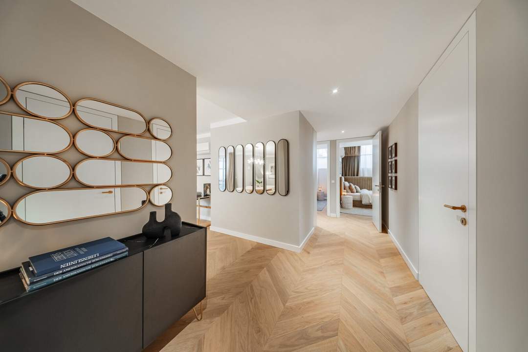 THE FUSION! Voll ausgestatteter 3-Zimmer-Erstbezug im 1. Dachgeschoß mit hofseitiger Freifläche und Designer-Ausstattung