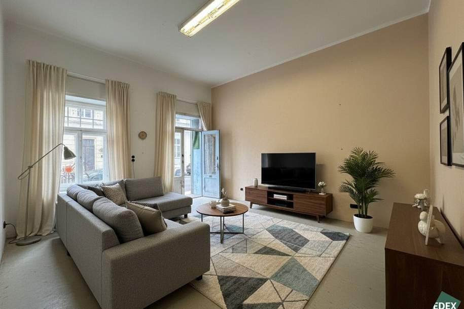 Wohnung mit Potential: Sanierungsbedürftige 3-Zimmer Wohnung in zentraler Lage, Wohnung-kauf, 198.900,€, 1020 Wien 2., Leopoldstadt