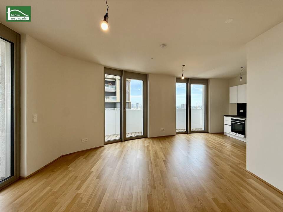 Urbanes Wohnen mit Klasse – exklusive Neubauwohnung beim Wiener Hauptbahnhof - ab 01.11. beziehbar!