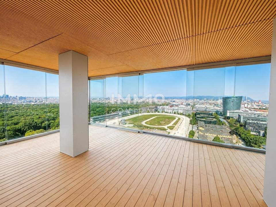 Rooftop Pool: Skyline Living im 22. Stock Erstbezug und provisionsfrei