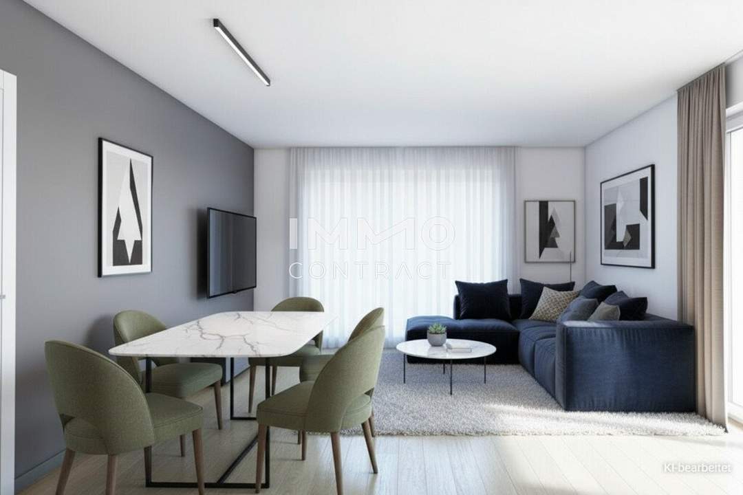 Erstbezug und provisionsfrei. Tolle Terrassenwohnung in guter Lage