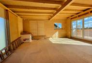 Holzhaus in Waldrandlage – absolute Ruhelage mit Dorfnähe und modernem, belagsfertigem Zubau