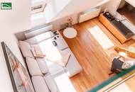 Schmuckstück im Barockhäuschen! Charmante Altbau-Dachgeschoss-Maisonette Nähe Augarten! Neben der U2! Wohngenuss auf 3 Ebenen mit Terrasse!