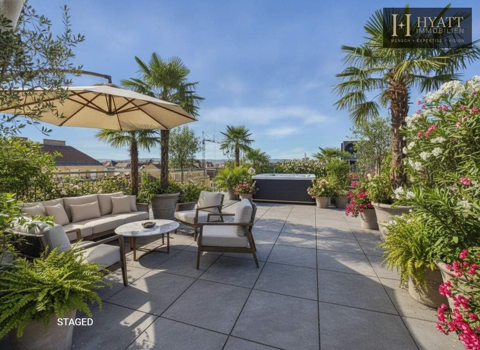 SKYLINE PENTHOUSE RETREAT – ~135 m² OF LUXURY LIVING WITH ~80 m² ROOFTOP OASIS, JACUZZI & PRIVATE SAUNA