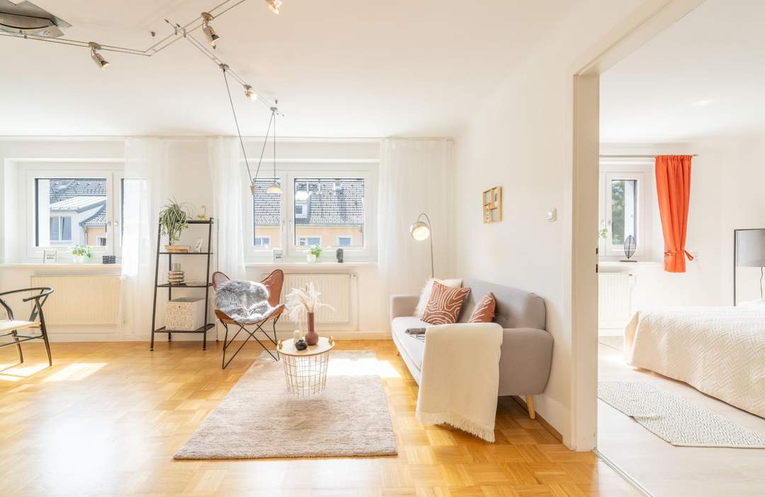Ankommen & Aufatmen – 3-Zimmer-Wohnung im Grünen nahe Salzburg