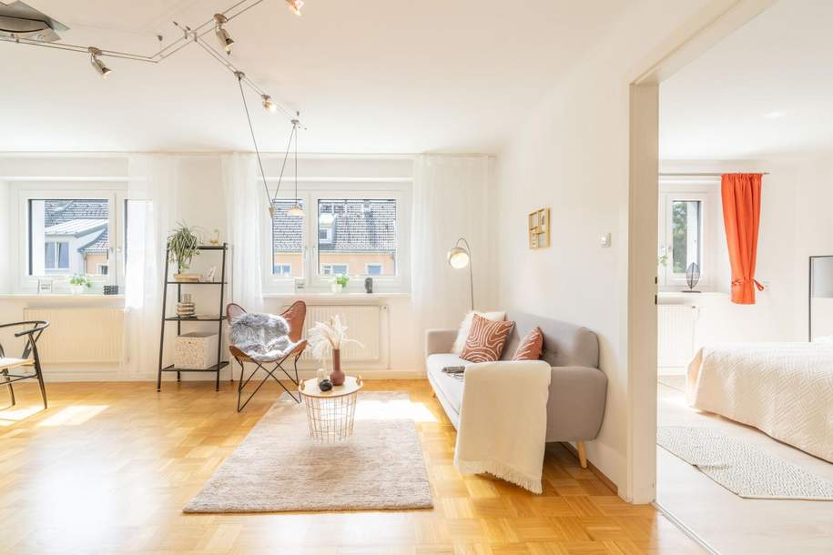 Ankommen & Aufatmen – 3-Zimmer-Wohnung im Grünen nahe Salzburg, Wohnung-kauf, 338.600,€, 5020 Salzburg(Stadt)