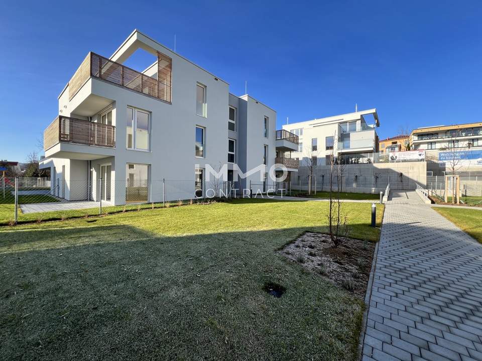 KREMSER WOHNDOMIZIL3Zi- 77qm Gartenwohnung, Lift, Tiefgarage, in beliebter Grünruhelage