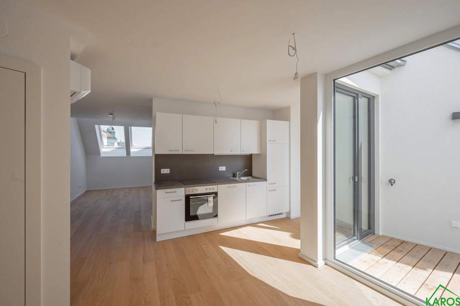 *TRAUMHAFTE DACHGESCHOSS - MAISONETTE - JETZT EINZIEHEN*, Wohnung-miete, 2.233,13,€, 1080 Wien 8., Josefstadt