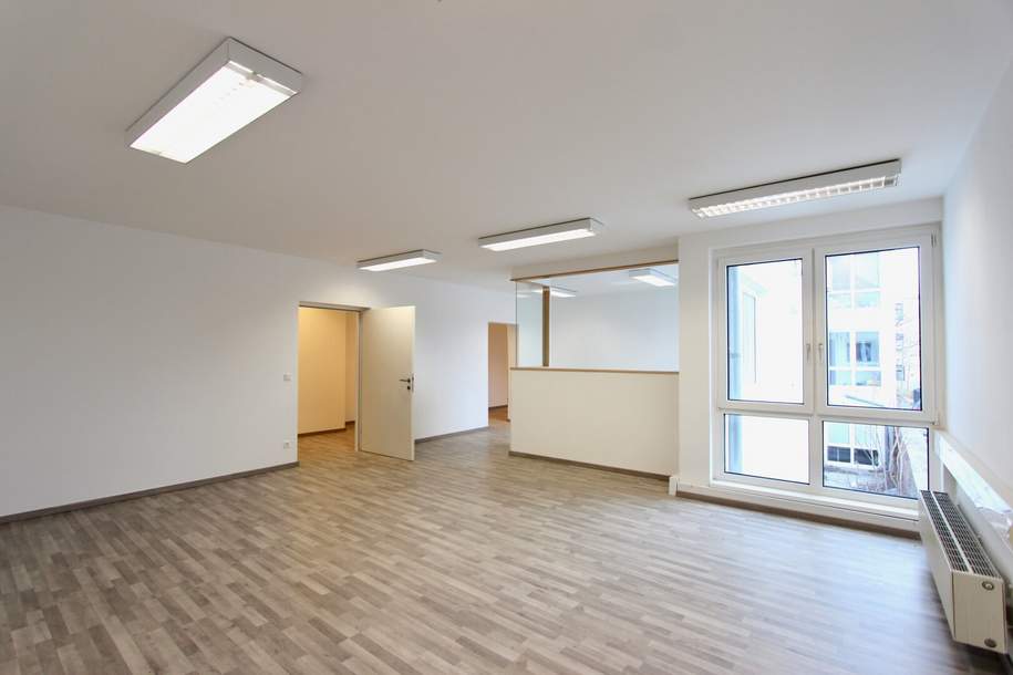 Helles 2- bis 3-Zimmer-Büro nächst Niederösterreich!, Gewerbeobjekt-miete, 1.078,31,€, 1230 Wien 23., Liesing