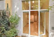 Wunderschöne Galerie-Wohnung mit Garten und neuer Küche nähe U4 Braunschweiggasse