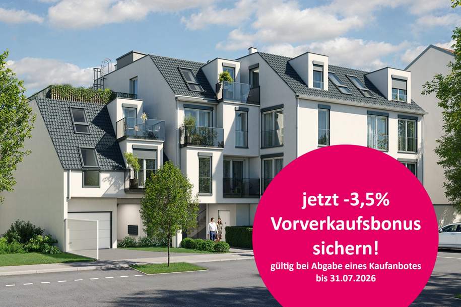 Wien 23 Neubauprojekt: Smart investieren in die Zukunft, Wohnung-kauf, 247.000,€, 1230 Wien 23., Liesing