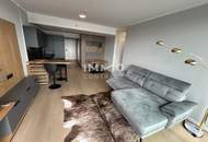 Möbliertes Apartment im 42. Stock mit Weitblick auf die Donau! Pool, Spa und Fitness inklusive!
