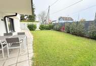 Hightech &amp; Sommer Feeling garantiert! Premium-Gartenwohnung an der Alten Donau