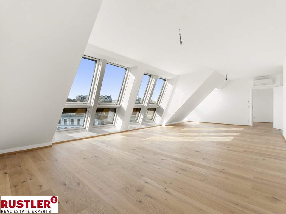 Himmel über der Leopoldstadt – Exklusives Dachgeschoss-Juwel mit Whirpool und privatem Liftausstieg!