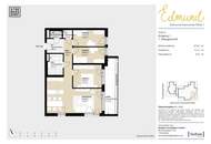 Bezugsfertig ! Ideal für Familien_ 4 Zimmer Wohnung mit Loggia_Top 8_EDMUND - Wohnen in Strebersdorf