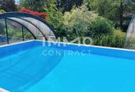 STIFTINGTAL NAHE LKH: SCHÖNER GEPFLEGTER BUNGALOW MIT SWIMMINGPOOL IN RUHIGER SONNIGER LAGE