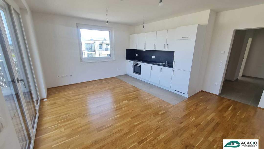 *FRÜHLINGSAKTION* 1. Monat MIETFREI! im März einziehen, ab April zahlen - große 3-Zimmerwohnung mit optimalem Grundriss im Wohnpark Tullnerfeld - im Grünen wohnen, aber in der Stadt arbeiten - Tiefgaragenplatz optional möglich!