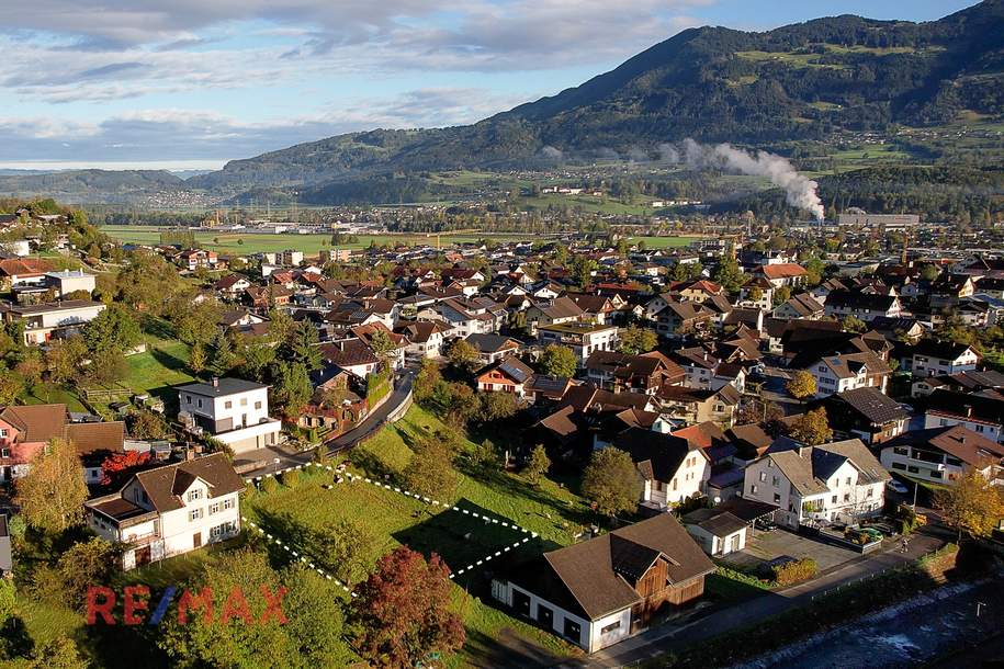 Leistbares Grundstück mit Panoramablick in Nenzing, Grund und Boden-kauf, 6710 Bludenz