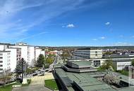 Gut geschnittene 3-Zimmer-Wohnung mit Loggia, Infrarotkabine & Aussicht in Krems