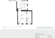 Stilvoll kernsanierte Altbauwohnung beim Servitenviertel mit Design-en-Suite-Badezimmer und Hof-Balkon-Option!