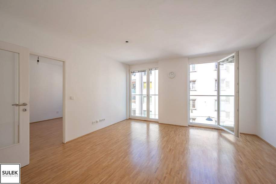 Nähe Floridsdorf Bahnhof (S+U): gepflegte 2-Zimmer-Wohnung mit tollen Lichtverhältnissen, Wohnung-miete, 825,00,€, 1210 Wien 21., Floridsdorf