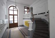 Altbauwohnung mit Entwicklungspotenzial: 73 m², 1. Stock, ruhige Lage zum Innenhof