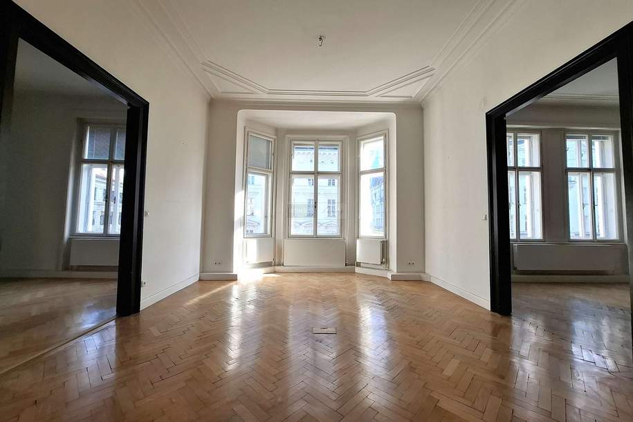 Mariahilfer Straße: 4-Zimmer-Altbauwohnung -VIDEO Verfügbar!, Wohnung-miete, 3.595,00,€, 1070 Wien 7., Neubau