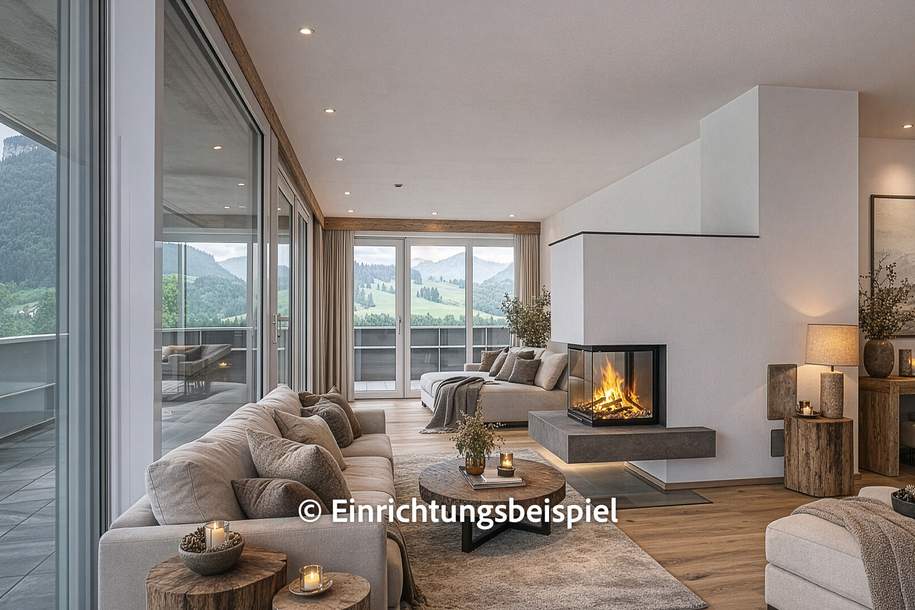 Exklusives Penthouse mit traumhaftem Ausblick, Wohnung-kauf, 899.500,€, 6382 Kitzbühel