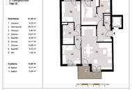 LUXUS-ERSTBEZUG IM 21. BEZIRK – 4 ZIMMER, 2 MASTER-BEDROOMS & 2 BALKONE