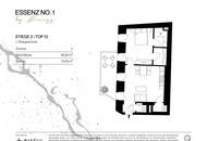 ESSENZ NO. 1 - Die neue Avantgarde des Wohnens - Exklusive 2-Zimmer-Wohnung mit großem Balkon