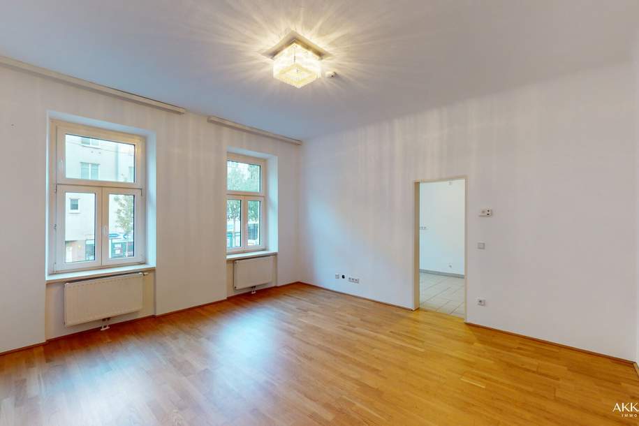 Helle 2-Zimmer Altbauwohnung inklusive Balkon, Wohnung-miete, 831,23,€, 1100 Wien 10., Favoriten