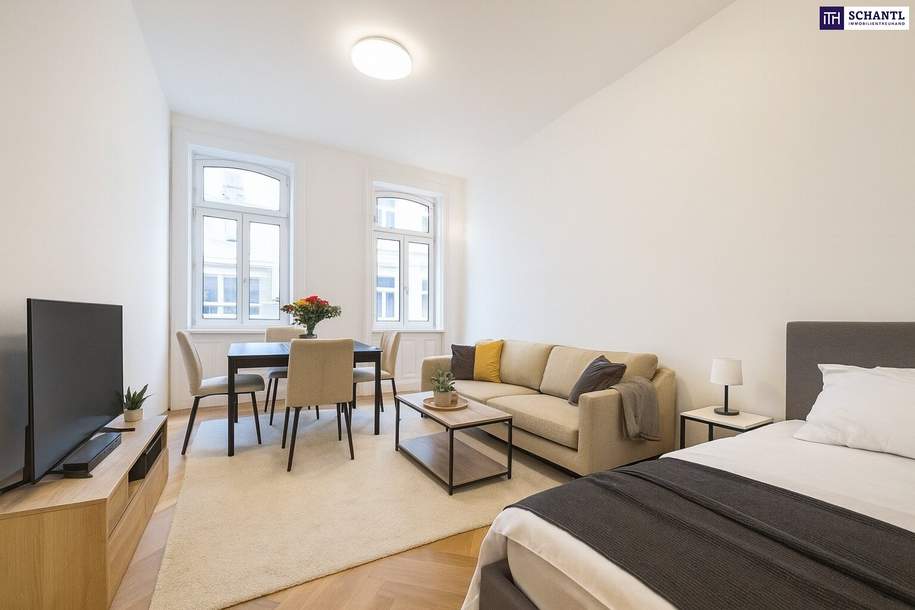 Die perfekte Stadtwohnung - Magisch schöner Altbau in bester Nachbarschaft! BEZUGSFERTIG!, Wohnung-kauf, 372.000,€, 1080 Wien 8., Josefstadt