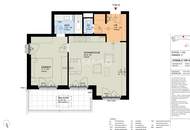 VERFÜGBAR AB 01.12.2026 | Wohnen mit Freiraum | Stilvolle 2-Zimmer-Wohnung mit 12 m² Balkon in 1210 Wien
