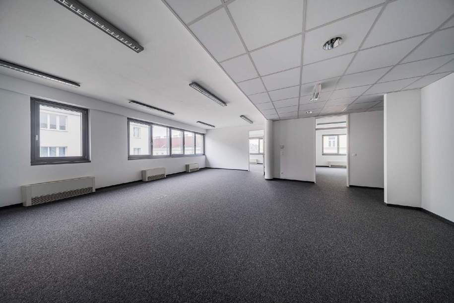 Gesamte Büroetage Nähe Margaretenplatz zu mieten, Gewerbeobjekt-miete, 11.182,13,€, 1050 Wien 5., Margareten