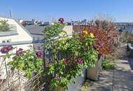 "Exklusive Dachgeschossmaisonette im 6. Bezirk mit Terrasse und Panoramablick!"