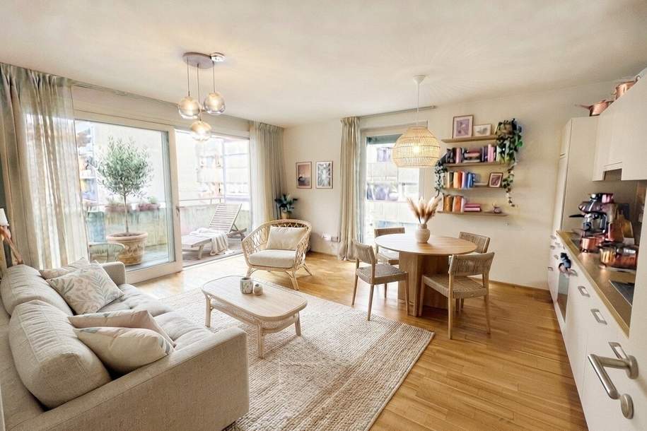 LEBEN IN DER STADT UND AM WASSER - IN ZENTRALE RUHELAGE, Wohnung-miete, 1.053,55,€, 1210 Wien 21., Floridsdorf