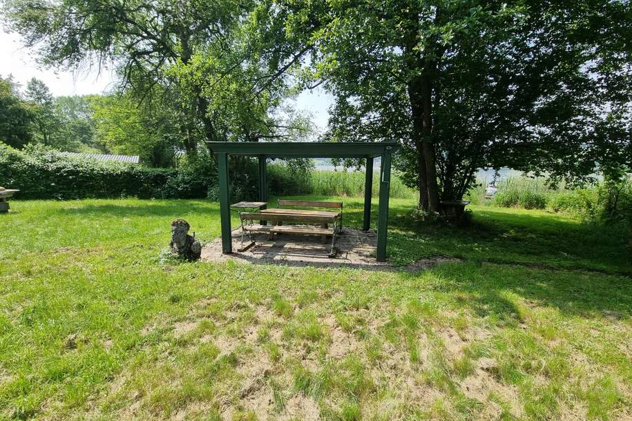 Seegrundstück mit Steg, Boje &amp; Weinfass-Schlafplatz – direkt am Obertrumer See!, Grund und Boden-kauf, 695.000,€, 5163 Salzburg-Umgebung